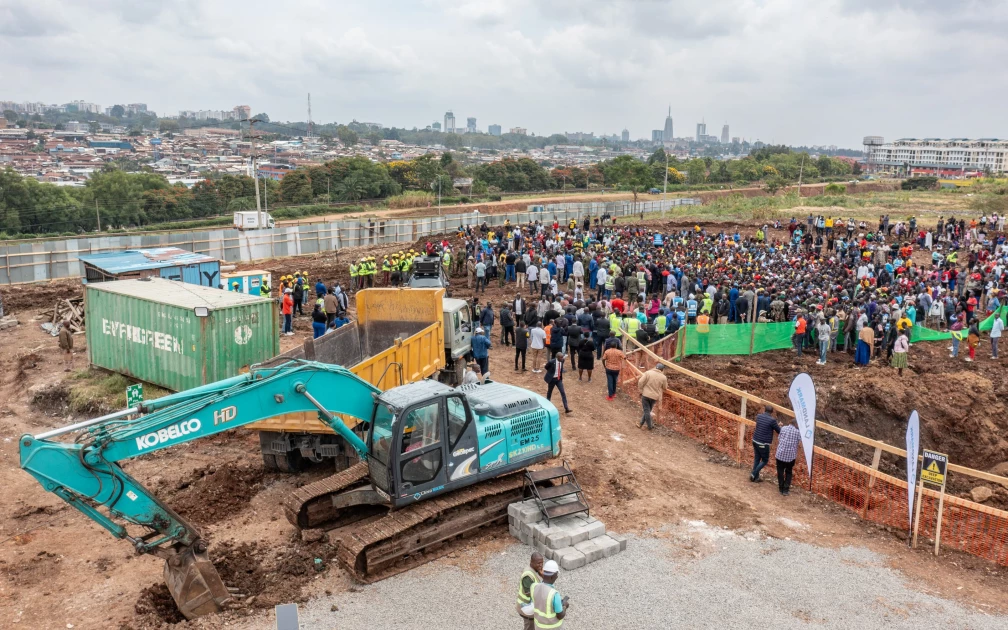 President Ruto breaks ground for Kibra Southlands Social Housing Project