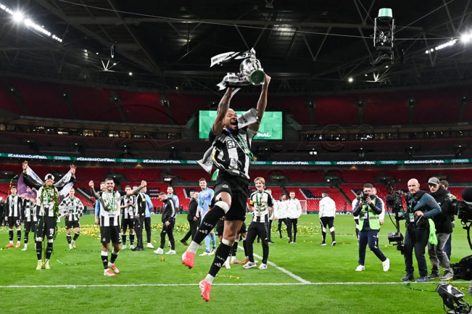 Newcastle revel in 'strange smell' of success after League Cup glory