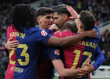 Own goal helps Liga leaders Barca beat Leganes
