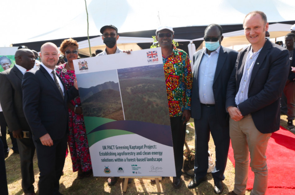 UK launches Kaptagat agroforestry project, pledges Ksh.4.7B for greening initiatives in Kenya