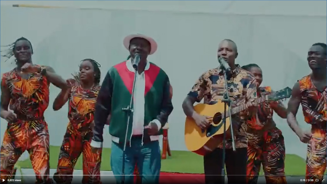 Baba the artist: ‘Leo ni Leo’ music video featuring Raila Odinga to premiere on Valentines’ Day