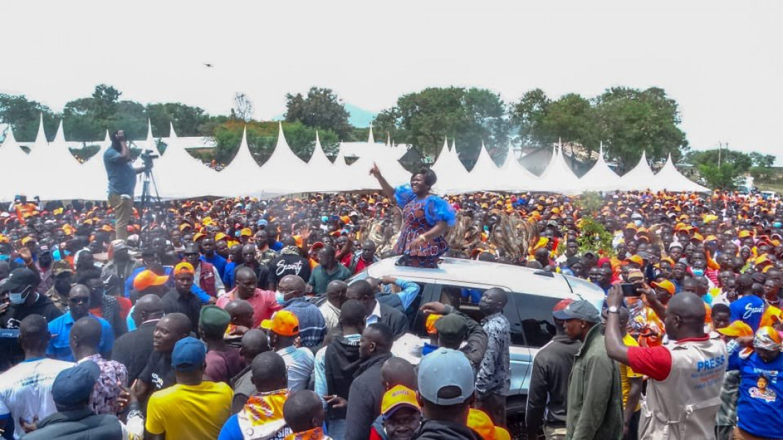 Gladys Wanga  launches bid for Homa Bay County Governor