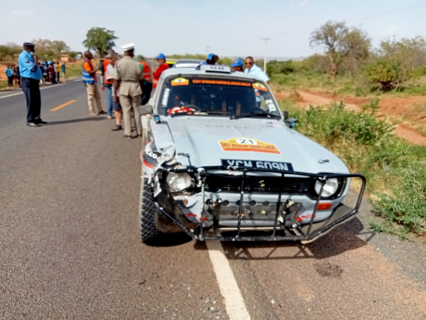 Man injured after rally car hits his tricyle on Kitui-Kibwezi road