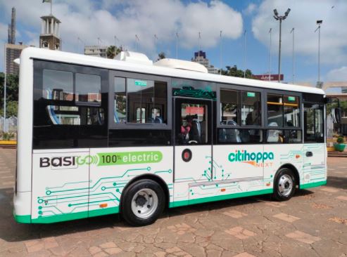 Kenyan EV Startup BasiGo launches first electric bus costing Ksh.5M