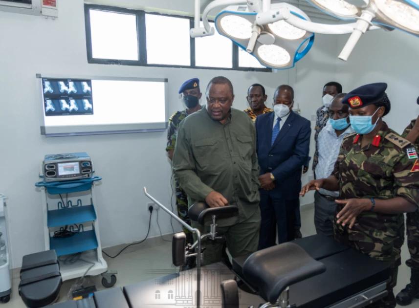 President Kenyatta commissions ultra-modern regional military hospital