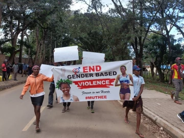 Athletes demonstrate in Machakos over Muthee killing