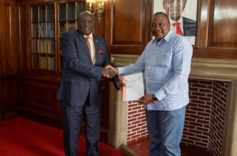 President Kenyatta receives 2021 KCSE results ahead of release