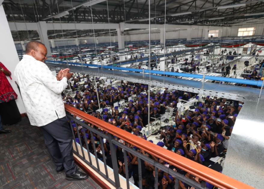 President Kenyatta commissions MAS Intimates Kenya factory