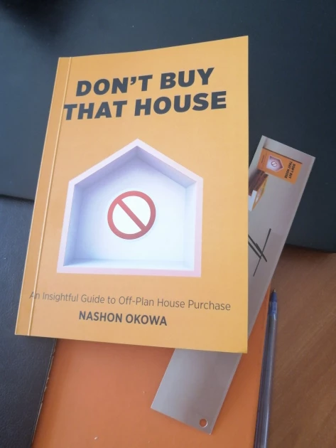BOOK REVIEW: Dont buy that house: Why you should never make monthly payments when buying a house off-plan