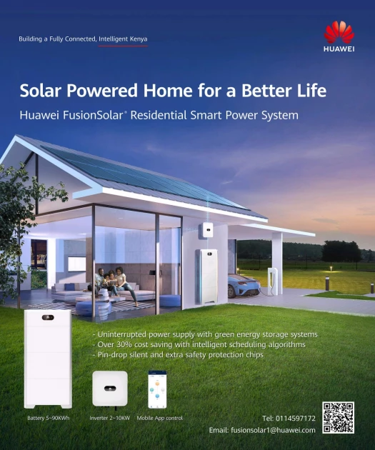 Huawei introduces new all-scenario smart PV and energy storage solutions in Kenya