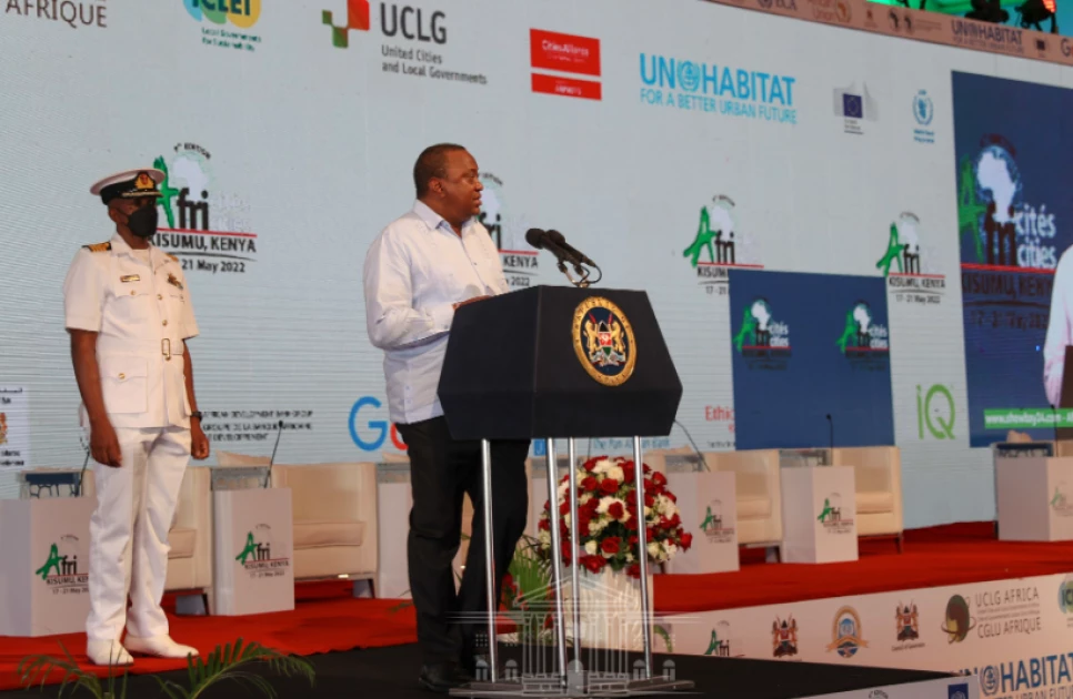 President Kenyatta calls for tangible solutions to Africas urbanization challenges