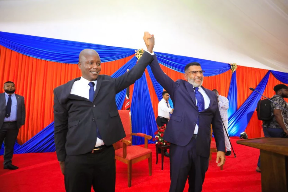 Abdulswamad picks Francis Thoya as his running mate in Mombasa governor race