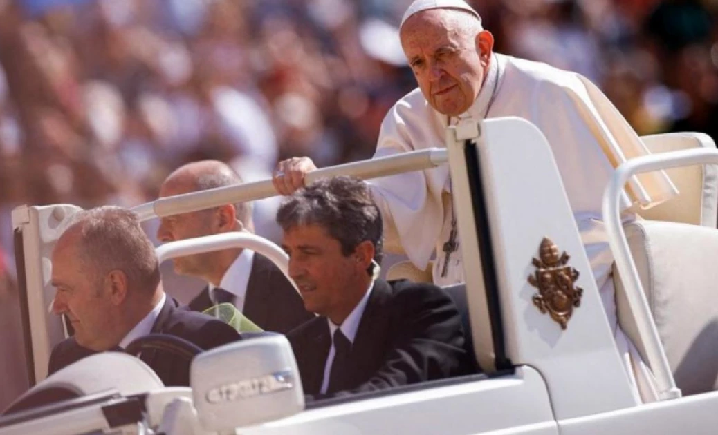 I need a shot of tequila for my knee pain, Pope Francis jokes