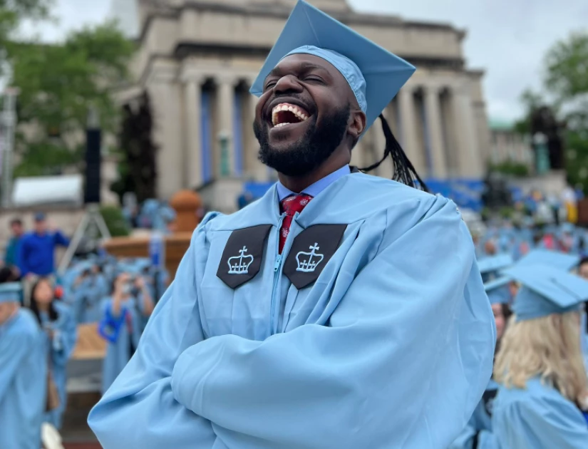 Larry Madowo graduates from Columbia University after 2-year delay