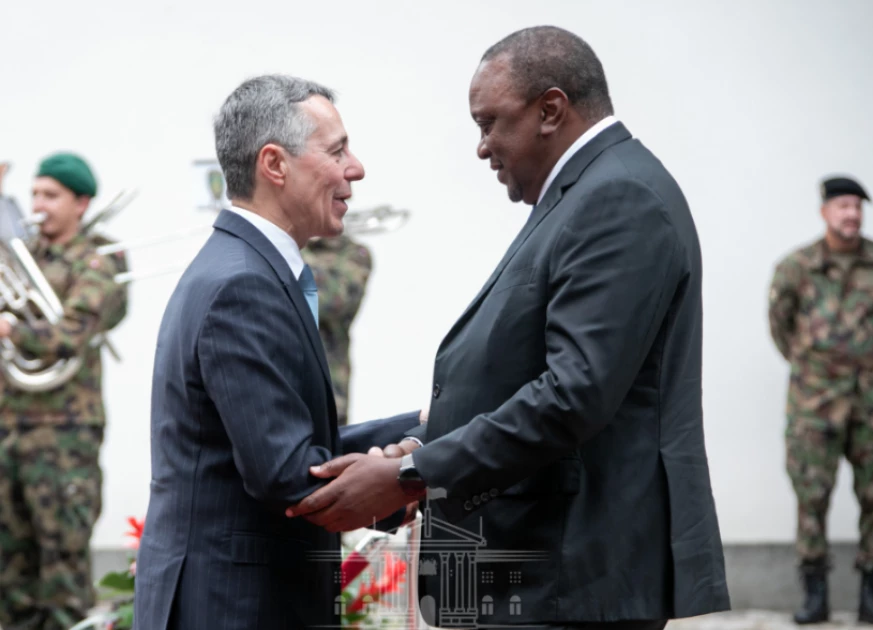 Uhuru reaffirms Kenyas commitment to enhancing ties with Switzerland
