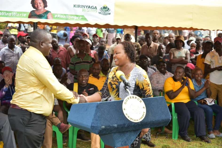 Governor Anne Waiguru unveils Education CEC as running mate