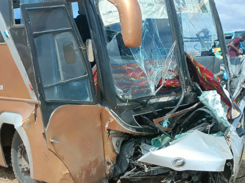 Seven people killed, 5 others injured after bus rams car in Machakos