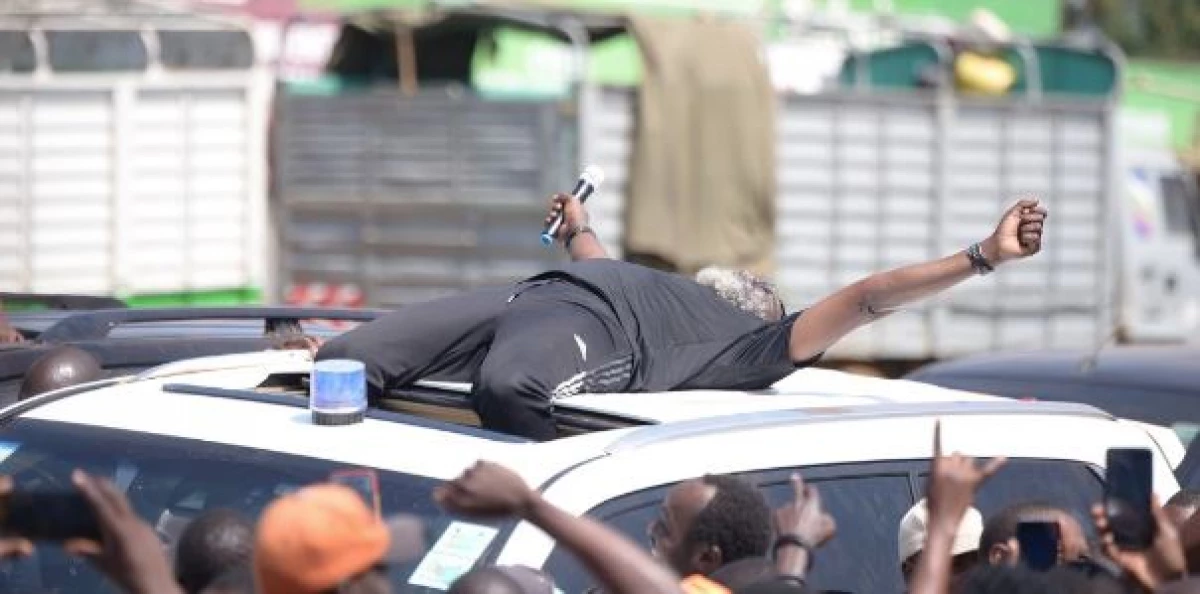 Wajackoyah: I dreamt Raila is pushing me to be president as I slept on top of my car