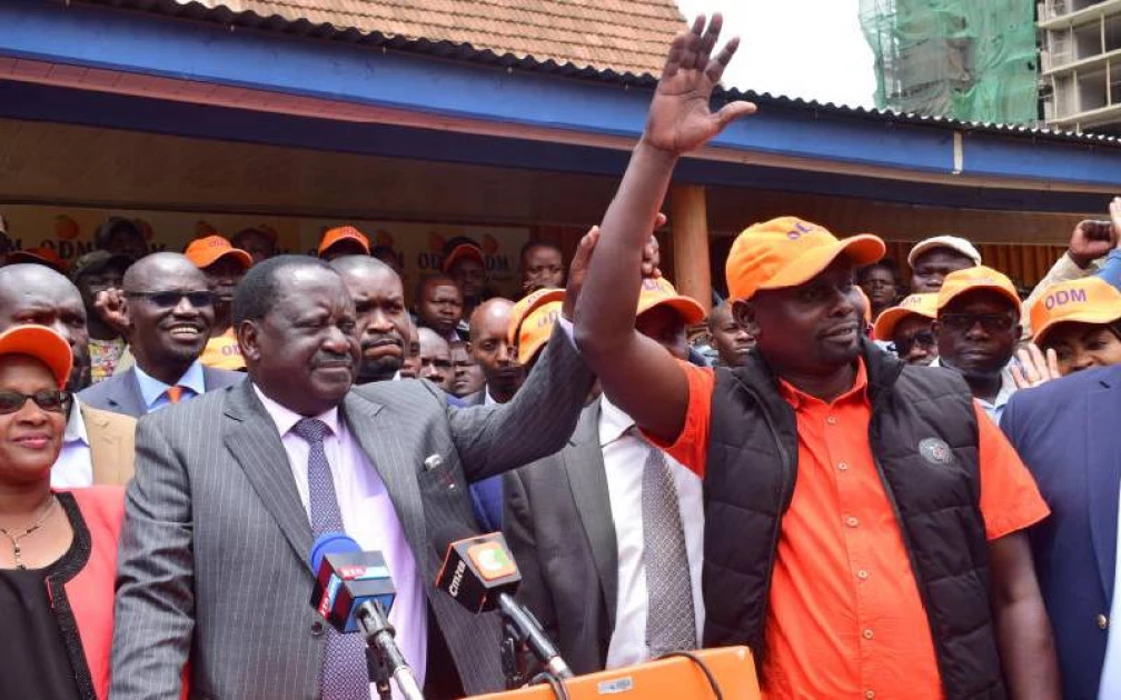 Raila asks Imran Okoth to quit Kibra MP race