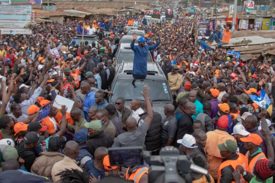 Raila to hold final Azimio campaign rally on August 6 at Nyayo Stadium