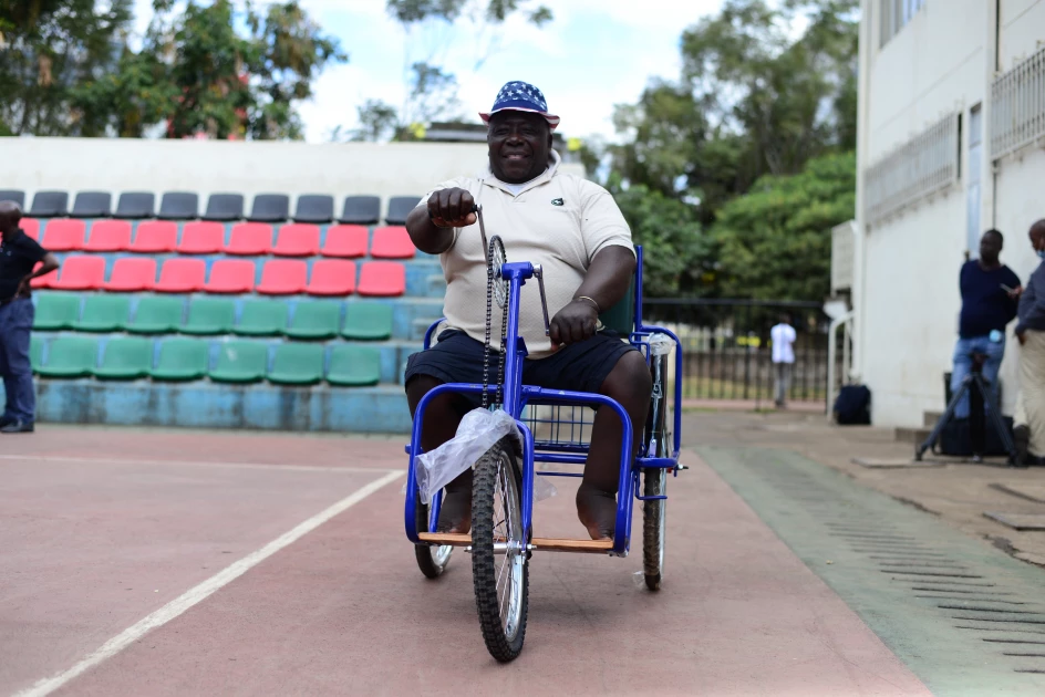 Paralympian Alex Otieno recognised for his 'magical hand'