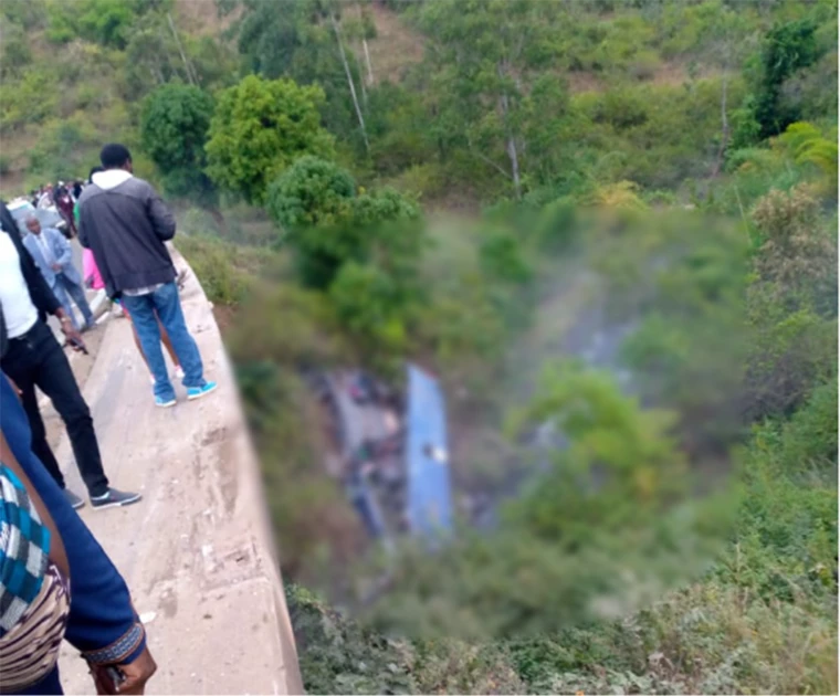 Tharaka Nithi: At least 20 people killed after bus rolls, plunges into river