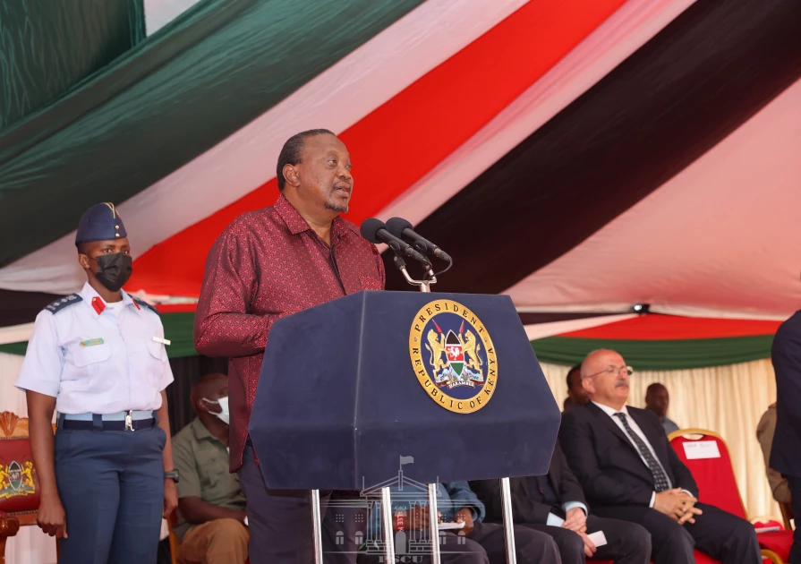 President Uhuru blasts Ruto over claims on Naivasha container depot