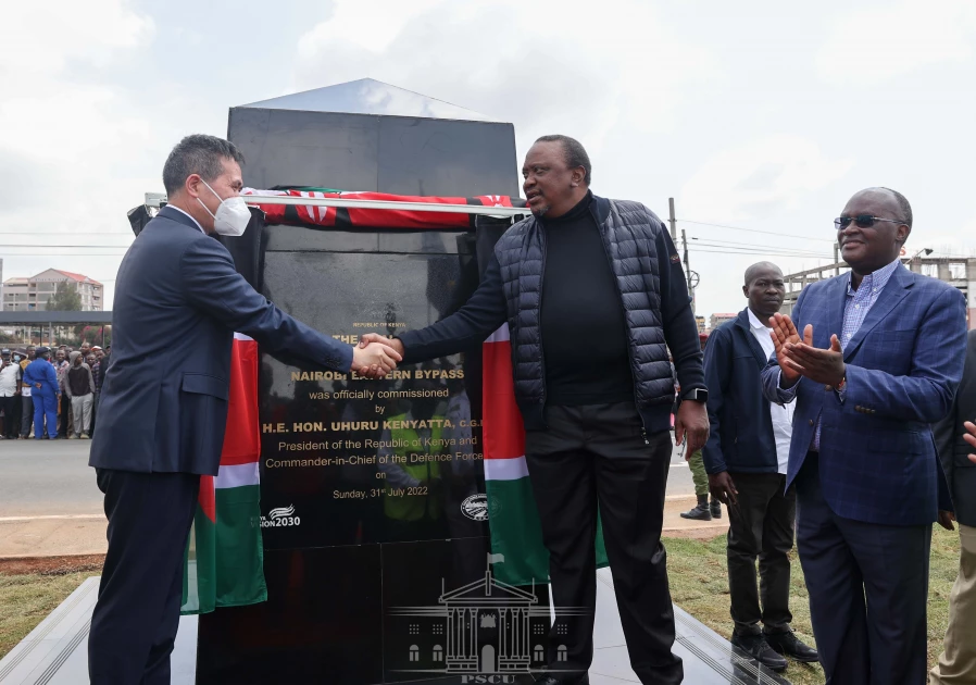 President Uhuru officially commissions Nairobi Expressway