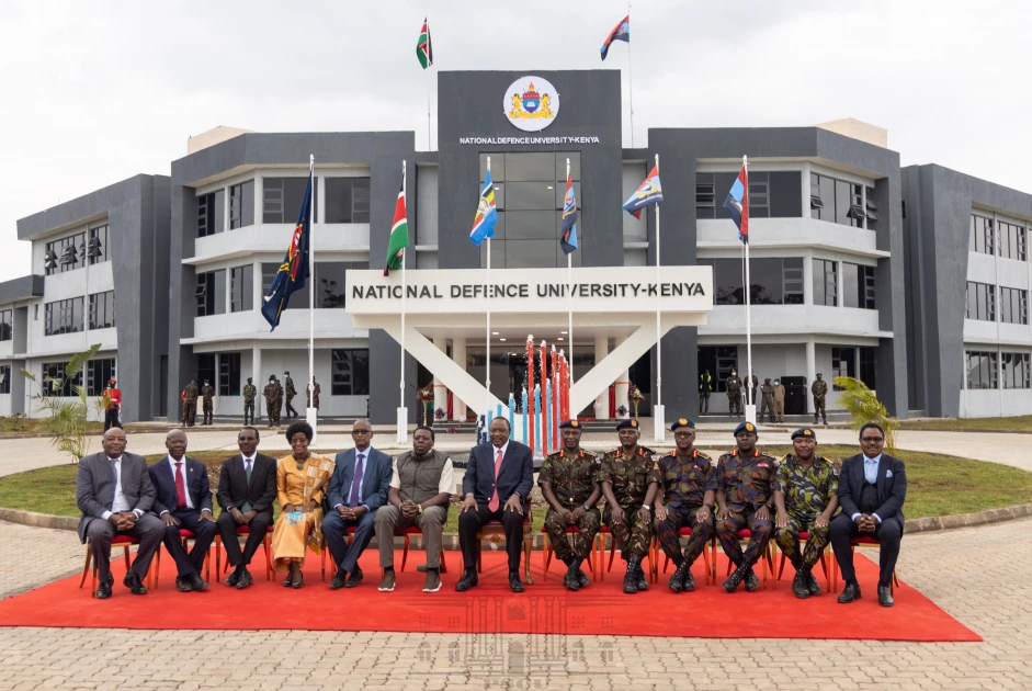 Uhuru launches National Defence University-Kenya in Nakuru