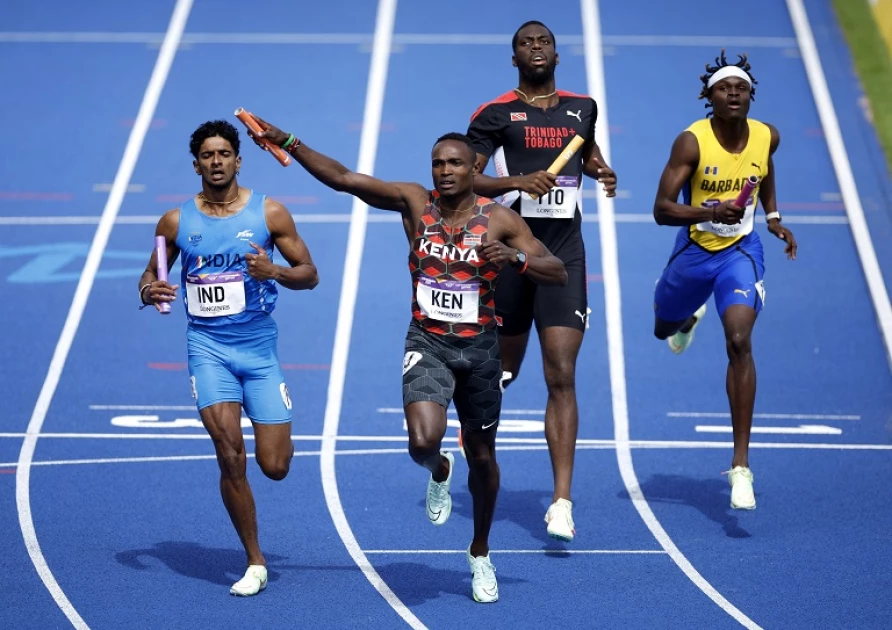 Kenyan 4x400m relay team races into final at Commonwealth Games