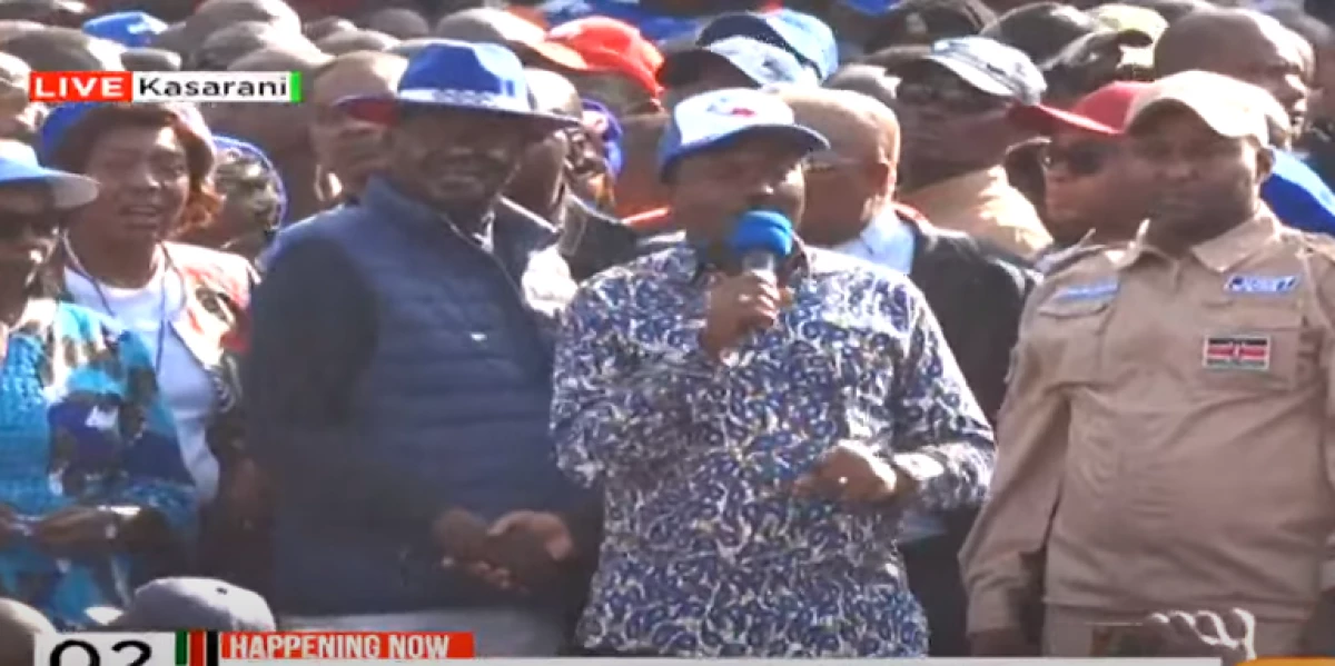 Kalonzo to Raila: You have suffered for this nation, it is your time