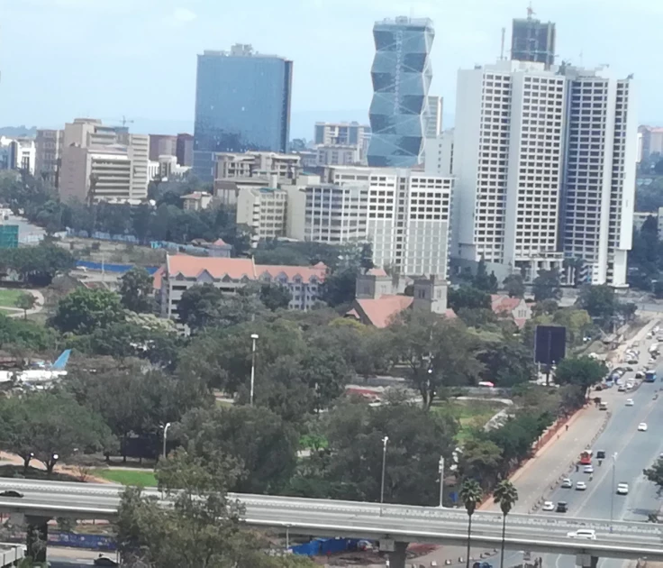 New-look Uhuru park: Giant airplane parked on grass excites Kenyans