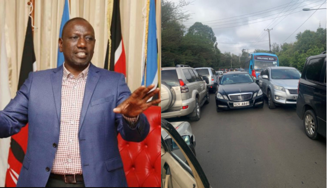 Karen residents complain of 'insecurity, noise, traffic gridlock' outside DP Ruto’s residence