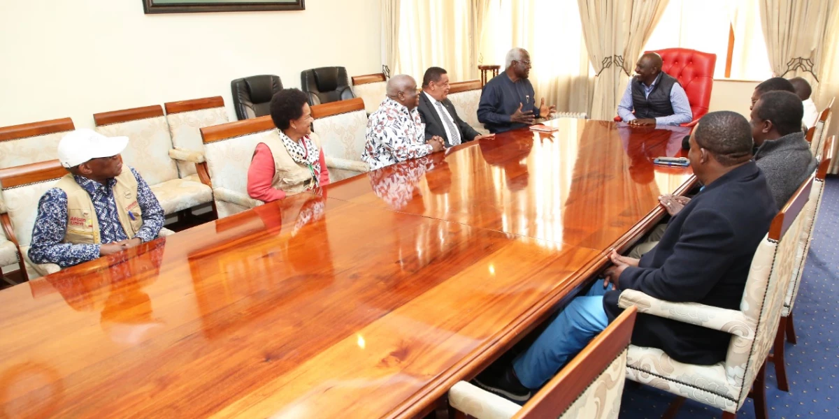 DP Ruto meets AU-COMESA Observer Mission at Karen home