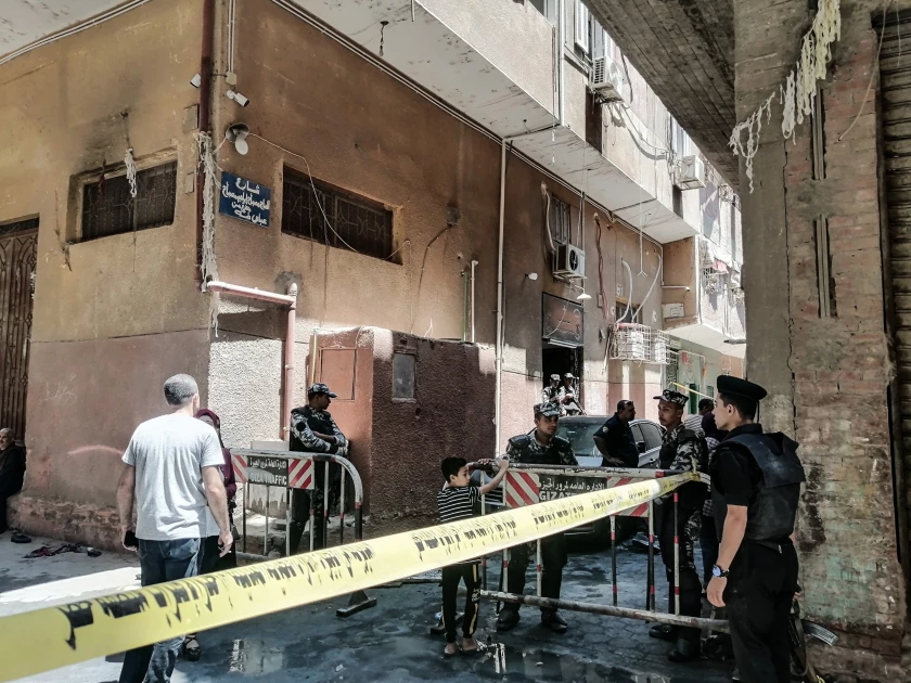 Fire kills 41 during mass in Cairo Copt church: officials