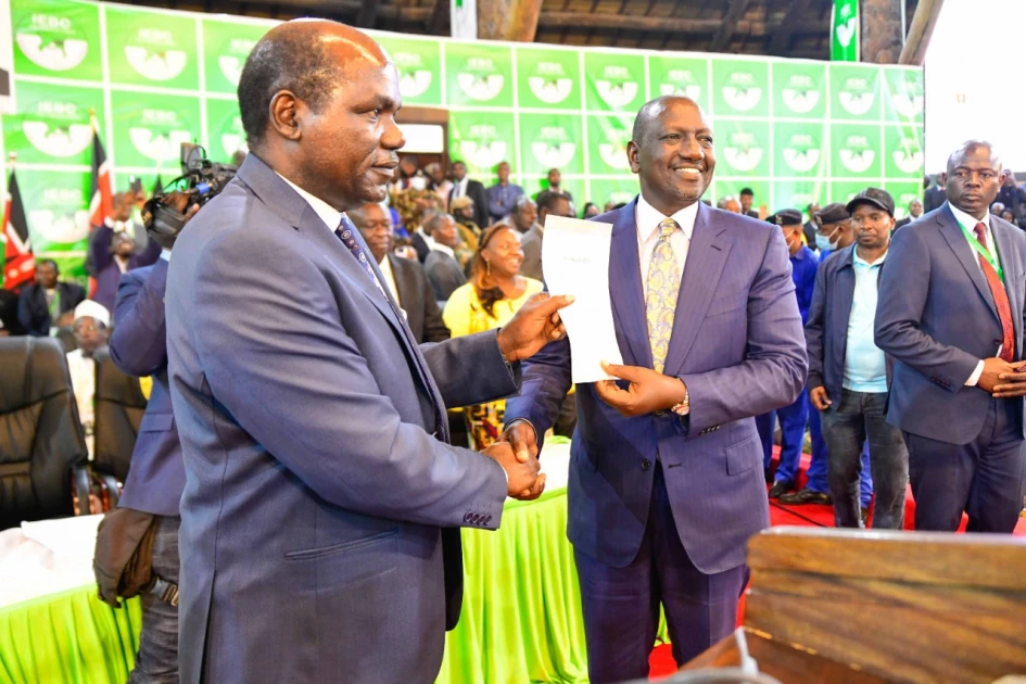 'Thank you President William Ruto... I feel proud!' IEBC chair Chebukati says