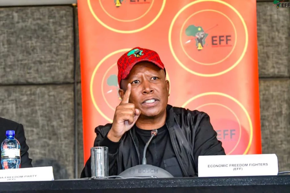 We do not mourn the death of Queen Elizabeth, Julius Malema's EFF party says
