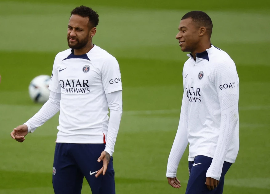 Neymar says Mbappe 'jealous' over Messi during PSG spell