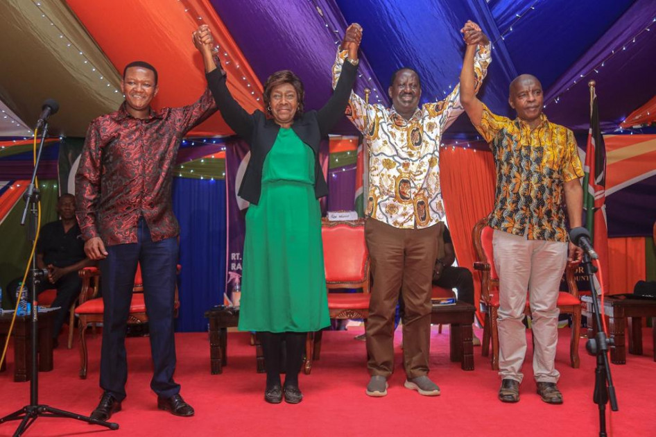 Makueni declaration: Ukambani Governors unite to support Raila Odinga's presidential bid