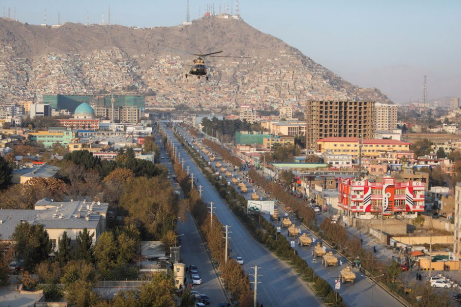 Taliban hold military parade with U.S.-made weapons in Kabul in show of strength