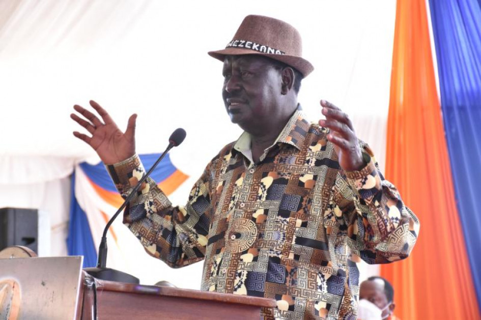 Raila announces 4 nomination processes ODM will use ahead of 2022 elections