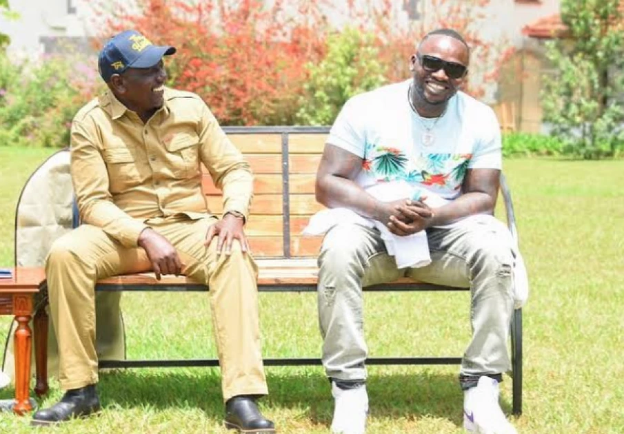 Rapper Khaligraph now wants Ruto to 'protect' Raila