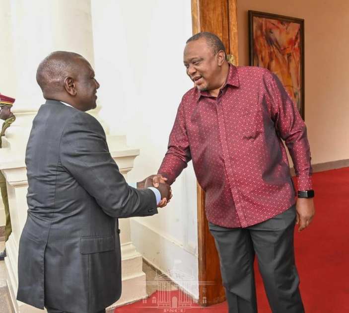 President Kenyatta ends speculation on whether he will attend Ruto's swearing-in ceremony