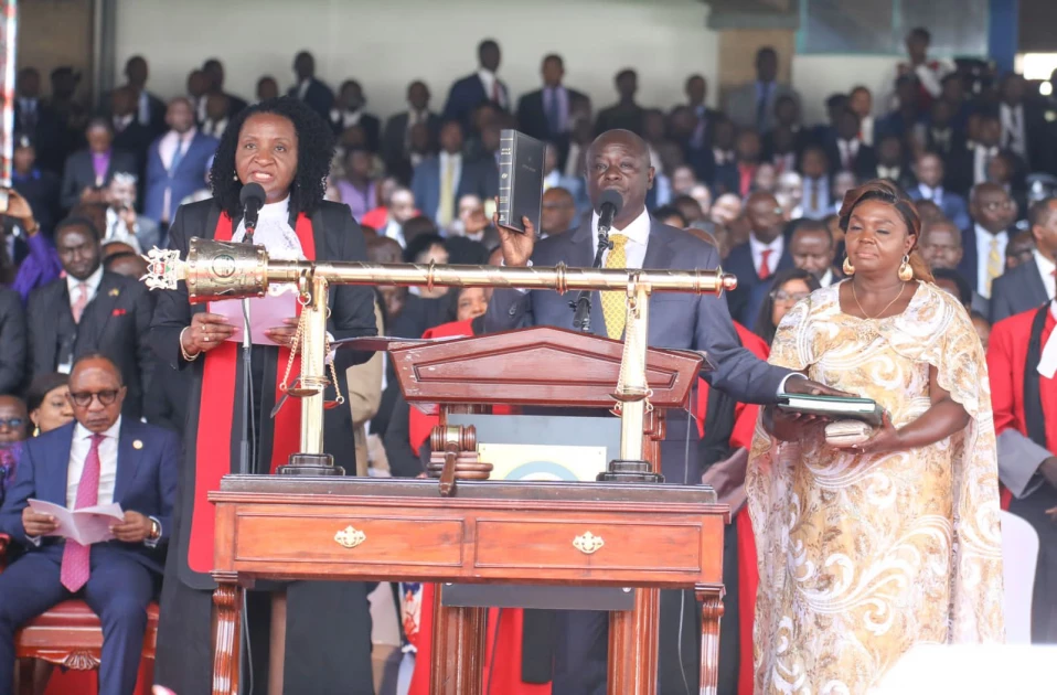 Rigathi Gachagua sworn in as Kenya's second Deputy President