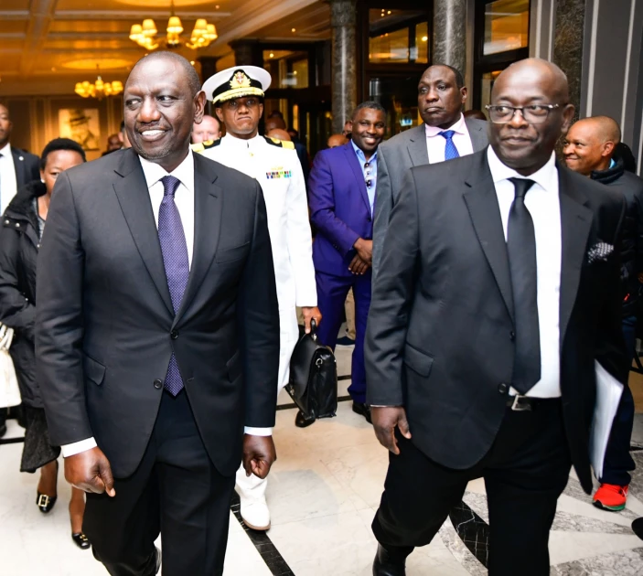 In Pictures: President William Ruto in London for Queen Elizabeth's funeral