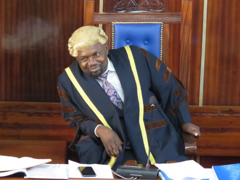 George Okode retains his seat as Speaker of Siaya County Assembly