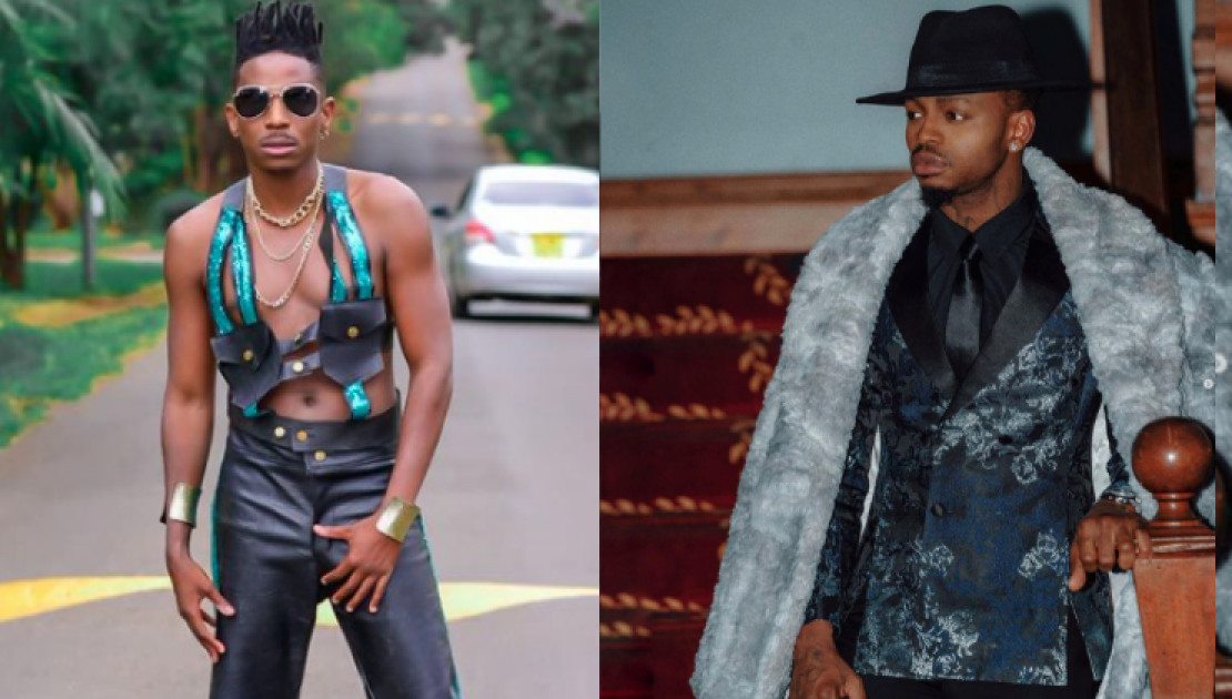 Eric Omondi declares himself, Diamond Platnumz 'the most talked about artistes in East Africa'