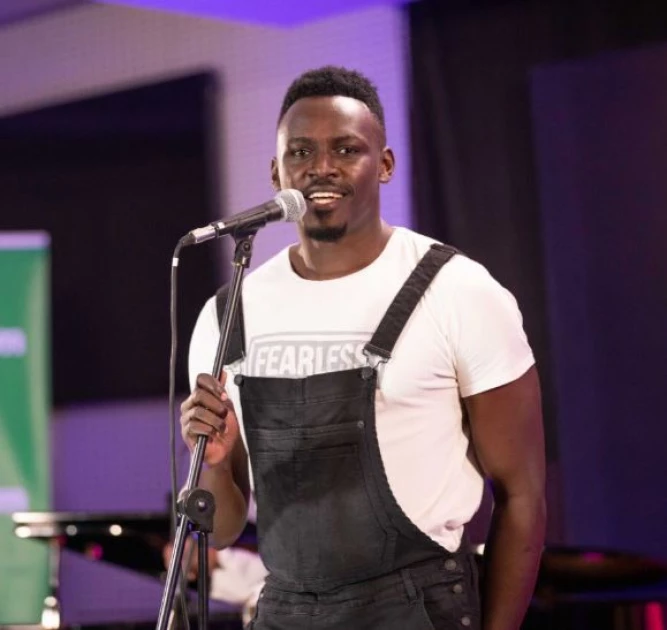 Singer Okello Max wows fans with John Legends nervous open verse challenge
