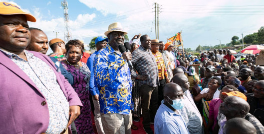 Raila promises special fund to develop marginalized counties if elected president