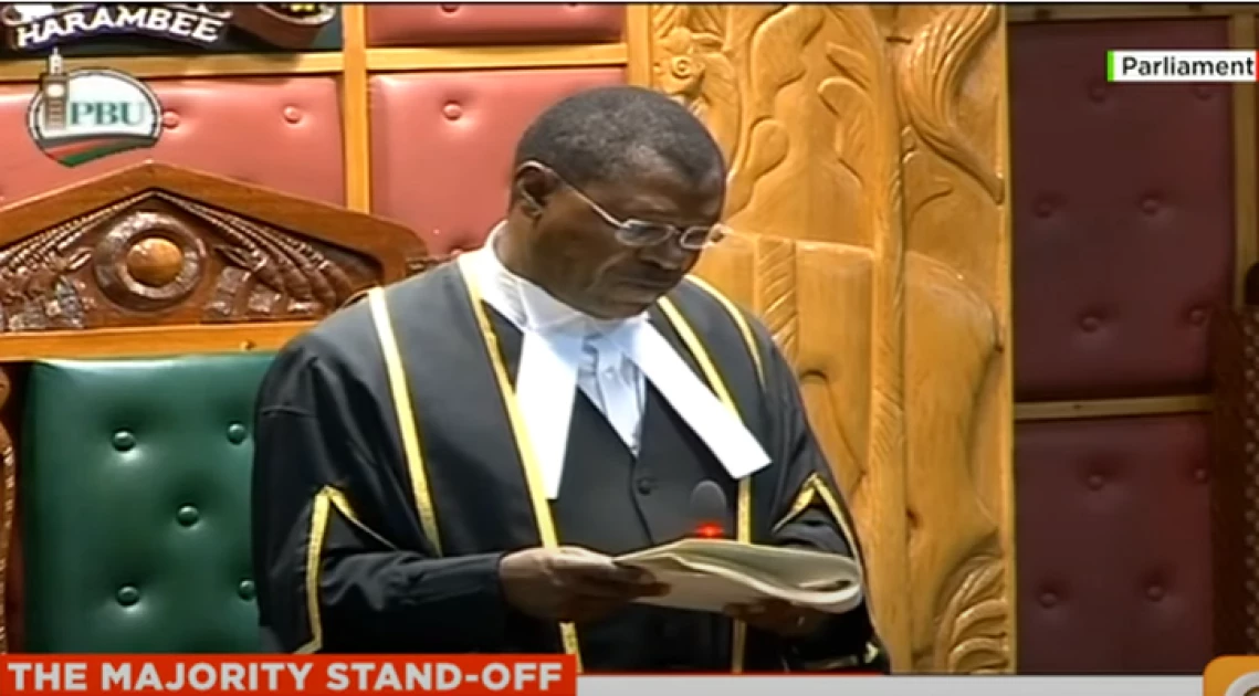 Speaker Wetangula declares Kenya Kwanza the majority in Parliament